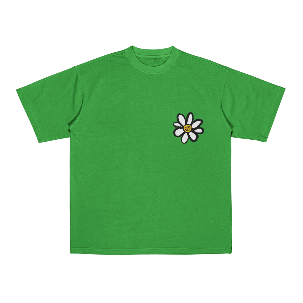 green daisy tee